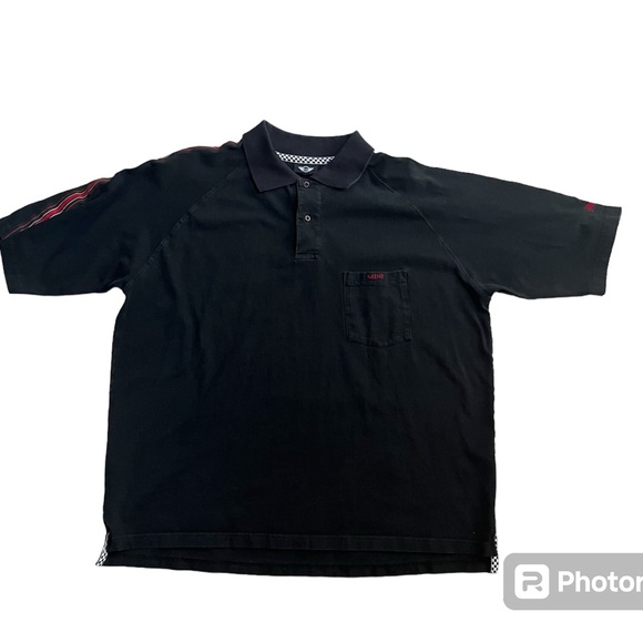 Mini Polo Collar Shirt Men XXL 40 YEARS MINI WINS RALLYE MONTE CARLO 1964 - Picture 1 of 8